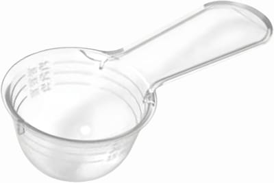 Novaliv 30g maatlepel robuust kunststof Gemaakt in Duitsland Nauwkeurige dosering van poeders en vloeistoffen voor keuken fitness huishouden Perfect voor koffiepoeder waspoeder maatschep doseerhulp