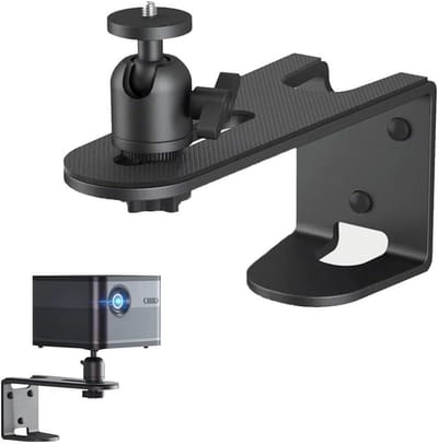 Projector Beugel - Projector Mount - Thuisbioscoop Inrichten - Verstelbare Dubbele As - Tot 80cm - Zwart
