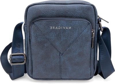 Schoudertas Heren - Crossbody Tas - Dagelijks Gebruik - Verstelbare Band - 26 x 20 x 3 cm - Zwart