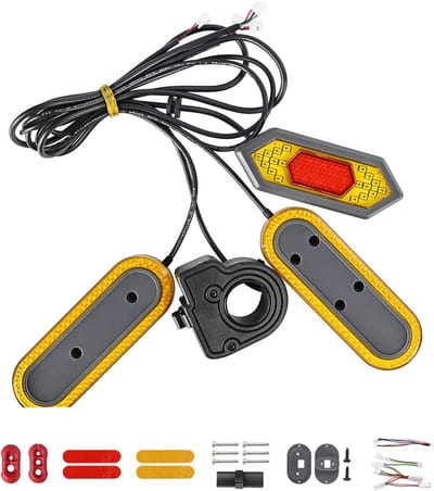 LED-zaklamp Geschikt voor richtingaanwijzer op de Xiaomi M365 Pro Pro 2 elektrische scooter