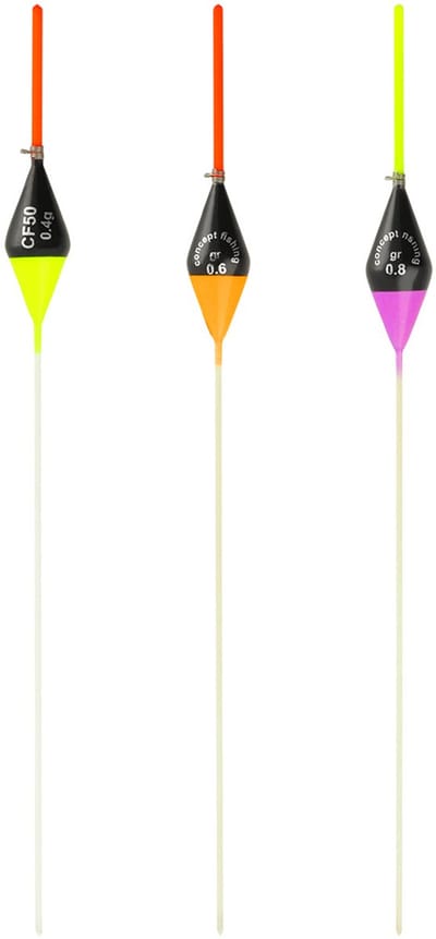 Reniers Fishing Dobber CF50 – Sterke Diamantdobber voor Grote Karper en Zwaarder Aas - Maat : Geel 0.80g