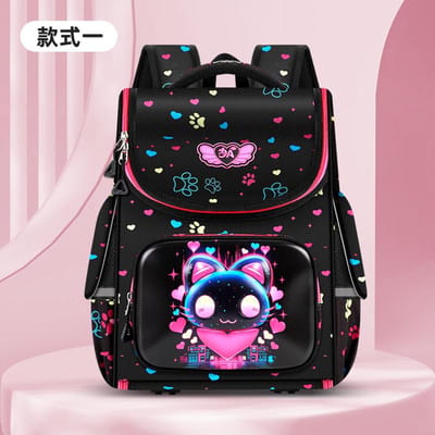 Nieuwe Waterdichte Kinder Schooltassen Voor Jongens Meisjes Kinder Rugzak Orthopedische Rugzak Schooltas Basisschool Rugzak Mochila pink
