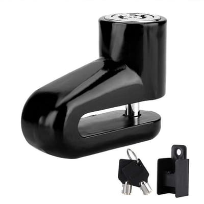Allecto - Disc Brake Lock - Anti-Diefstal - Heavy Duty - Zwart