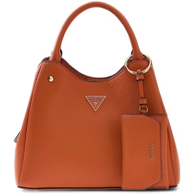 GUESS schoudertas handtas Lorella Girlfriend Tote Bag Ginger oranje