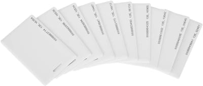 10 Stuks 125Khz RFID Lezende Toegangskaarten voor Proximity Deuren en Toegangscontrole