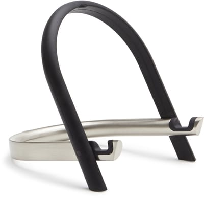 UDOCK TABLET HLDR BLK/NKL