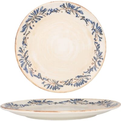 Bonna Dinerbord - Grandma - Porselein - 25 cm - set van 6
