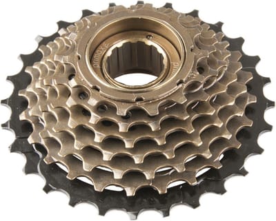 Primax e freewheel 7 speed 14-28t zwart-bruin in box