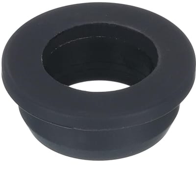 Rubber Spout Holder voor Kabelbuizen, Diameter 34.8 mm, Flexibele Plug met Seal Bescherming, Zwart en Duurzaam