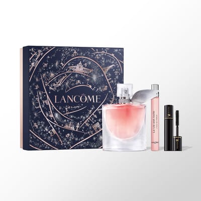 Lancôme La Vie Est Belle Eye Look Geschenkset - Parfum voor Dames - Eau de Parfum 50ml + Eau de Parfum Travel Size 10ml + Hypnose Mascara Zwart Travel Size - Cadeaupakket voor Vrouwen