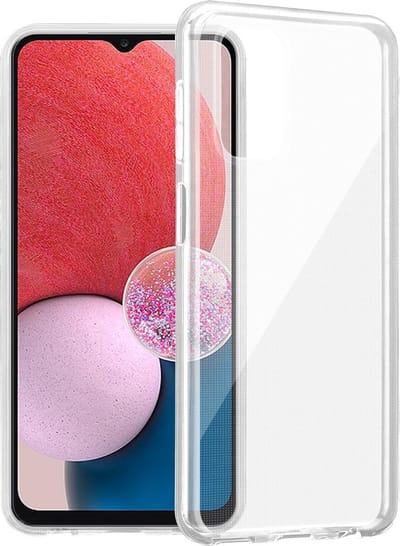 Cadorabo Hoesje geschikt voor Samsung Galaxy A13 4G in VOLLEDIG TRANSPARANT - Beschermhoes gemaakt van flexibel TPU Silicone Case Cover