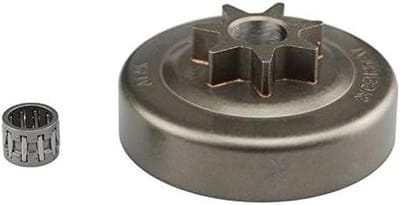 Kettingzaag Tandwiel - Spur tandwiel - Boomonderhoud - Met naaldkooi - .325 inch 7T - Zilverkleurig