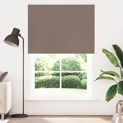 vidaXL - Rolgordijn - verduisterend - koffie - 155x230 - cm - stofbreedte - 151,6 - cm
