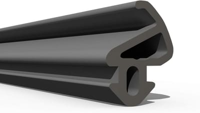 Raamafdichting Rubber - Tochtstrip Deur - Tochtwerend Maken - EPDM Gesloten Celstructuur - 30 Meter - Zwart