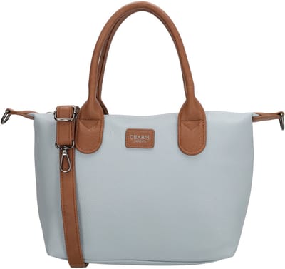 Charm London Buckingham Palace Handtas - Schoudertas - Crossbodytas - Kunstleer - Vegan Leer - Lichtblauw