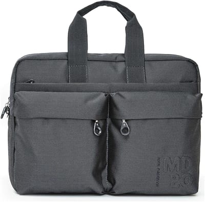 MANDARINA DUCK business tas met laptopvak MD20 Briefcase Steel donkergrijs