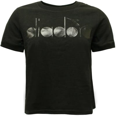 Diadora Sportswear Vrouwen Zwart T-Shirt