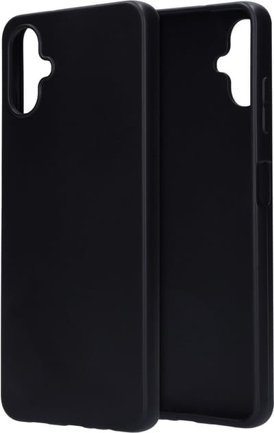 Mobiparts hoesje geschikt voor Samsung Galaxy A06 - Zacht TPU - Schokabsorberend TPU - Grip Coating - Zwart
