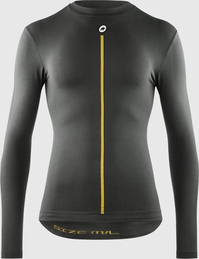 Assos 2/3 LS Skin Layer P1 - Anthracite Grey