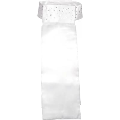 Harry's Horse Plastron Crystal Wit - One size