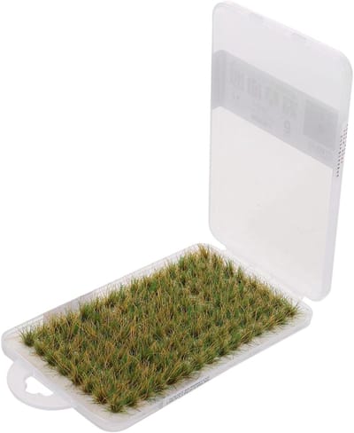 Kunstgras Clusters - Miniatuur Gras - Modelbouw Landschappen - Levensechte Textuur - 0.6 cm - Meerkleurig