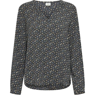 Damesblouse met lange mouwen en v-hals JDY Piper