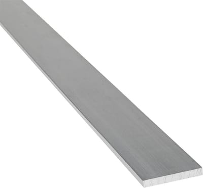 Aluminium platte staaf 50x5 mm x 1500 mm - Sterk en veelzijdig profiel