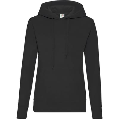 Dames Hoodie Fruit of the Loom Classic