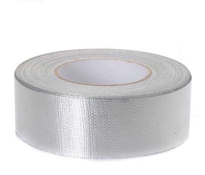 Aluminium Plakband 50mm x 50m, Versterkt met Glasvezel, Ideaal voor Isolatie, Luchtdicht Afplakken en HVAC Reparaties