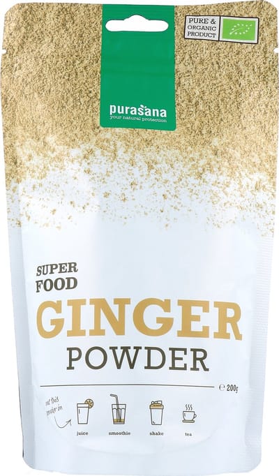 Purasana Gember poeder/poudre gingembre vegan bio (200g)