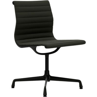 Vitra - Aluminium Chair - EA 101 - diepzwart - Hopsak - nero/forest - 4 - 6 Wochen