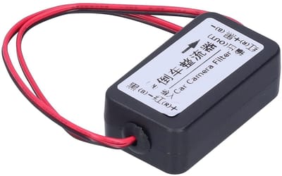 Dailygoods- Achteruitrijcamera 12 V DC - Eenvoudige installatie - Robuuste constructie - Betrouwbare prestaties - Verbeterde graphics - Anti-interferentie - Camera