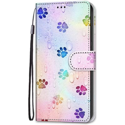 A15 A16 Portemonneehoesje voor OPPO A16 CPH2269 Telefoonhoesje Schattig Geschilderd Leren Flip Coque Voor Oppo A 16 A15 A15S A16S Hoesje Funda OPPO A15S