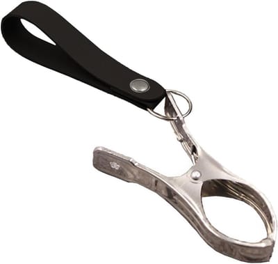 Kinderwagen Schoenclip - Baby Accessoire - Reizen Met Baby - Slipvrije Grip - 25 cm - Zwart