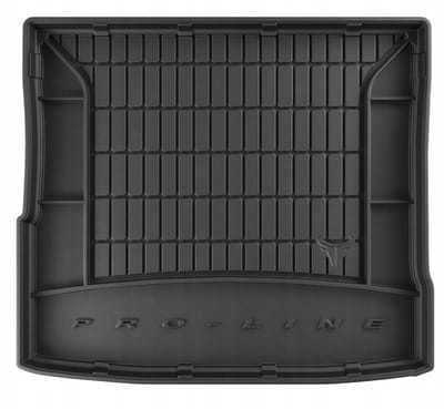 FROGUM TM Kofferbakmat - Geschikt voor AUDI Q3 II (vanaf 2018) - Met subwoofer - TPE Rubber - Zwart