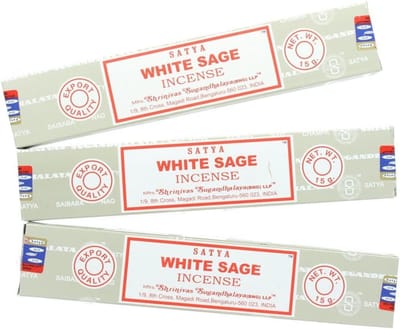 Satya Wierook Witte Salie (3 pakjes)
