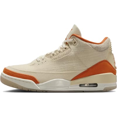 Air Jordan 3 Retro TEX Starfish Baskets pour Femmes Crème Fossile Voile IH7694-200 36