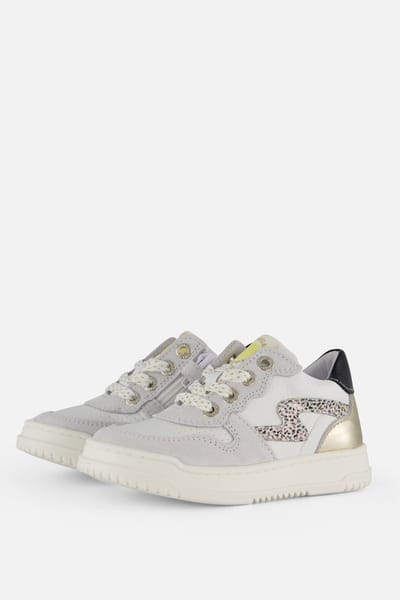 Develab Sneakers wit Leer - Dames - Maat 27