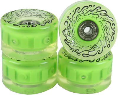 LED Skateboard Wielen die Oplichten bij Rotatie - Zacht 78a Cruiser Wielen met Lagers