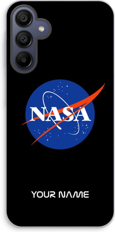 Gepersonaliseerd - Case Company® - Hoesje geschikt voor Samsung Galaxy A15 hoesje - NASA - Soft Cover Telefoonhoesje - Bescherming aan alle Kanten en Schermrand