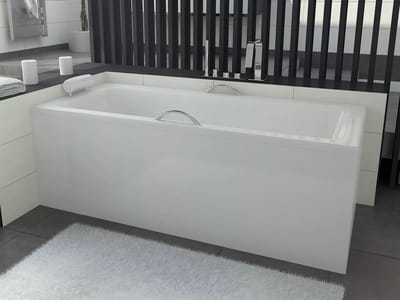 Badland TALIA ligbad 120 x 70 cm wit met styropor ombouw