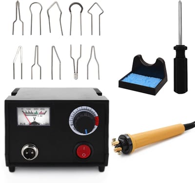 Houtbranderset – 220V Regelbare Temperatuur – 10 Verwisselbare Tips – Met Pen & Accessoires – Voor Hout, Leder & Kalebas Kunstprojecten