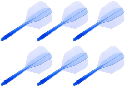 Dartpijlen - Dart schachten en vluchten - Duurzaam en stabiel - Plastic dart accessoires - Voor dartsportliefhebbers - 6 stuks