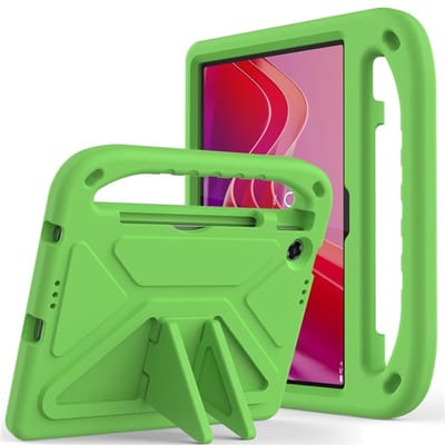 Coverup Tablethoes geschikt voor Lenovo Tab 10.1 TB311FU Hoesje - ShockProof Kids Case - Groen