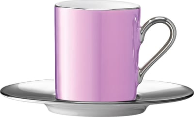 L.S.A. - Palazzo Koffiekop en Schotel 100 ml - Roze