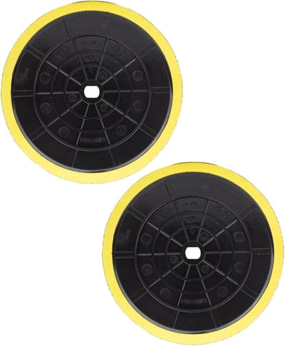 Auto Polijstschijven - Wax Pads - Krasverwijdering Auto - Zelfklevend Snel - 2 stuks - N.v.t.