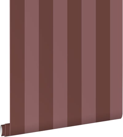 ESTAhome behang strepen donker paars en mauve paars - 0.53 x 10.05 m - 131977