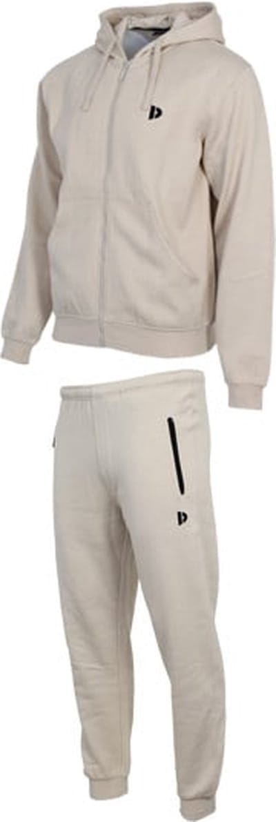 Donnay - Joggingsuit Liam - Joggingpak - Heren - Sand (546) - maat XL
