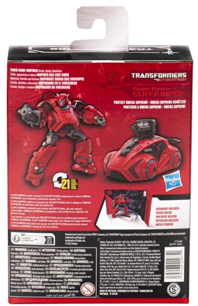 Transformers Studio Series Deluxe Class Action Figure Gamer Edition 05 Cliffjumper 11 cm
