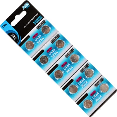 Knopcel Batterijen - Alkalische Munt Batterijen - Kleine Apparaten - Hoge Energiedichtheid - 11.6x5.4 mm